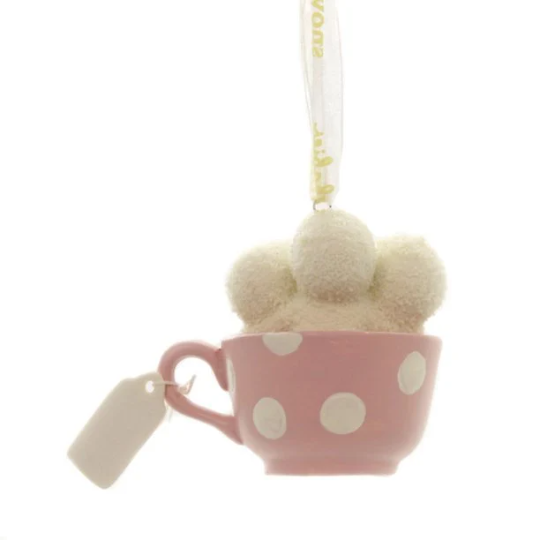 Snowbabies Tea for Three - Department 56 Ornament