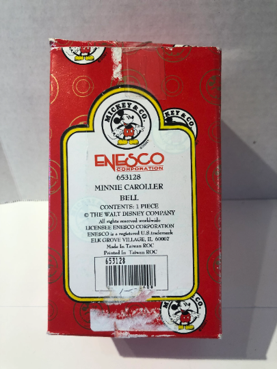 Vintage Minnie Mouse Caroler Christmas Bell