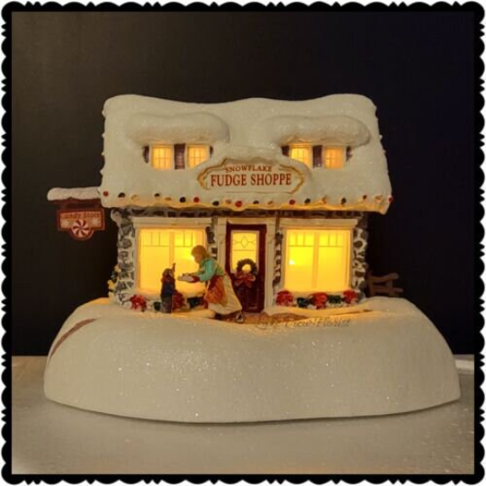 Snowflake Fudge Shoppe - Thomas Kinkade Keepsake 2022