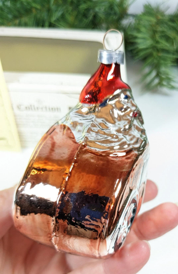 Inge Glas Santa In Coach 1984 Christmas Ornament