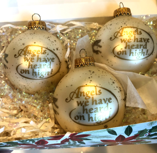 Vintage Angel Christmas Ornaments