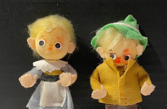 Vintage Felt Dolls