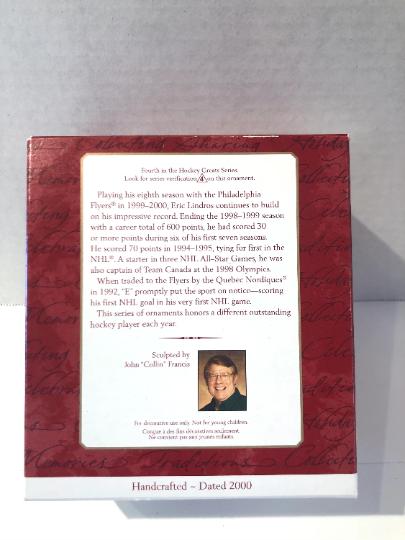 Eric Lindros - Hallmark Keepsake Ornament 2000