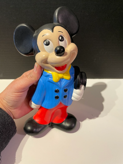 Vintage Disney Hand Painted Ceramic Mickey Mouse