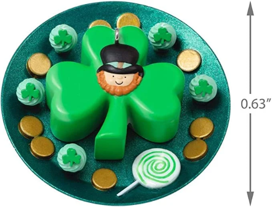 Good Luck Sweets Irish Shamrock Ornament - Hallmark Keepsake Ornament 2020