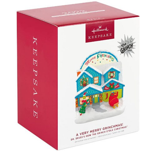 A Very Merry Grinchmas House Musical Hallmark Ornament