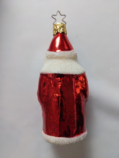 Santa Claus Retired Old World Christmas Inge Glas Ornament