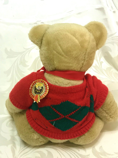 Vintage 16 Wool Teddy Bear Shanghai Doll Factory