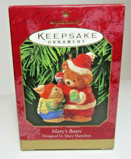 Mary's Bears - Hallmark Keepsake Ornament 1999