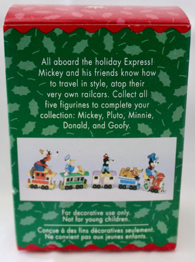 Minnie's Luggage Car - Merry Miniatures - Hallmark Keepsake 1998