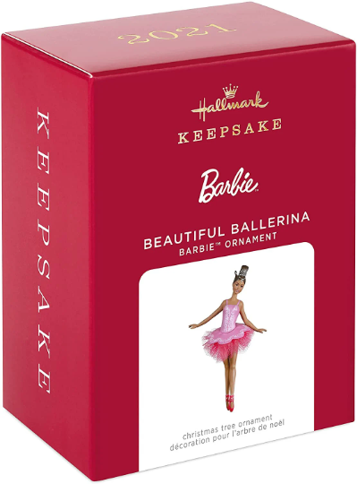 Beautiful Ballerina Barbie - Hallmark Keepsake Ornament 2021