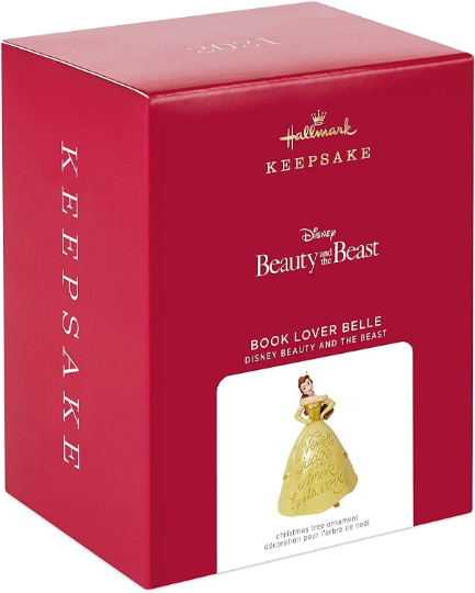 Book Lover Belle - Hallmark Keepsake Ornament