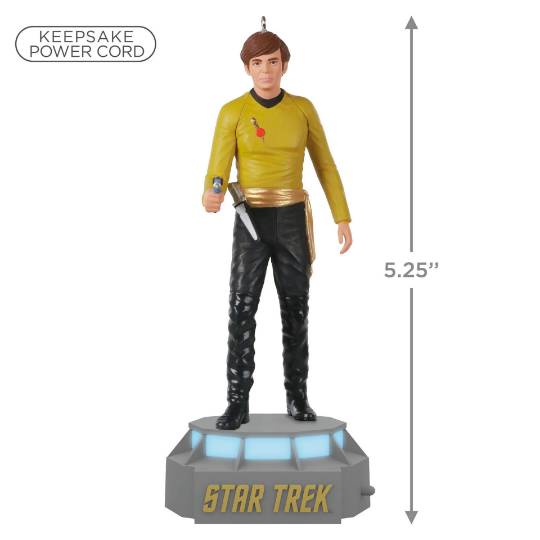 Ensign Pavel Chekov-Star Trek-Mirror Collection - Hallmark Keepsake Ornament 2022