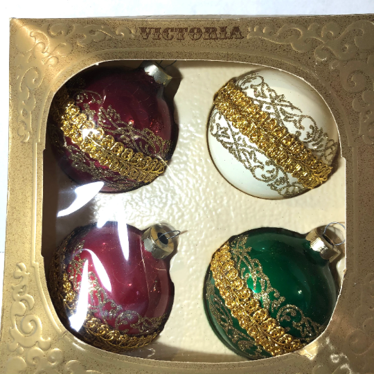 The Victoria Collection Vintage Christmas Ornaments
