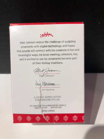 Sweet Snowman 2017 Hallmark Christmas Ornament