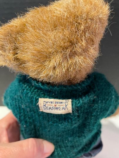 Vintage Boyds Bear Teddy Stuffed Animal #1364