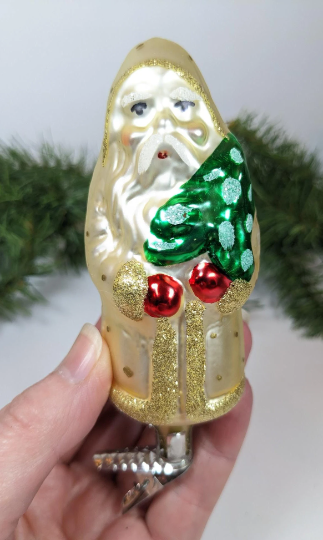 Inge Glas Father Christmas Clip Ornament
