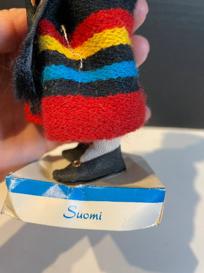 Vintage 1950's Finland Doll