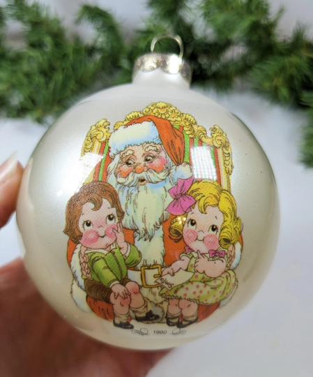 Vintage 1980 Campbells Soup Kids Christmas Ornament