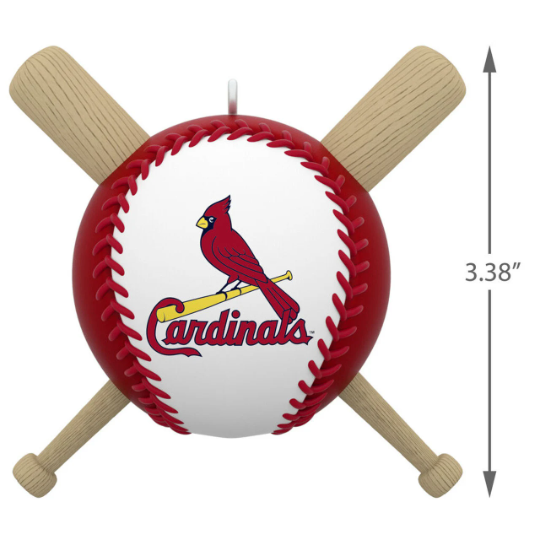 St. Louis Cardinals Baseball - Hallmark Keepsake Ornament