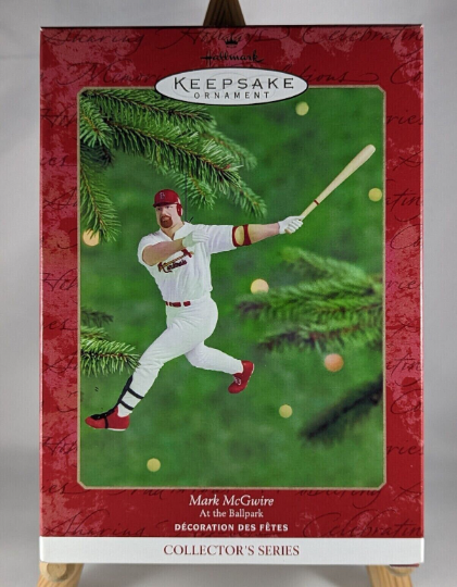 Mark McGwire St. Louis Cardinals - Hallmark Keepsake Ornament 2000