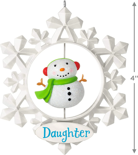Daughter Snowflake - Hallmark Keepsake Christmas Tree Ornament 2021