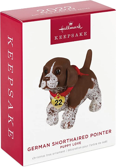 German Shorthaired Pointer - Hallmark Keepsake Ornament 2022