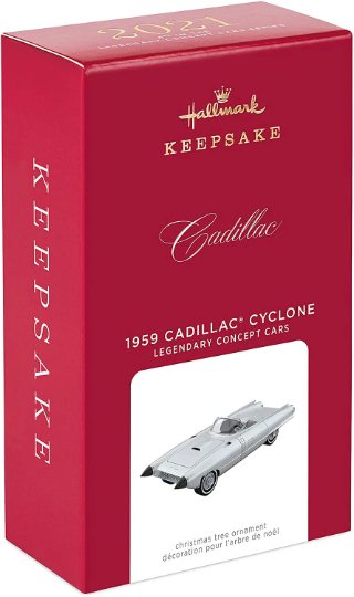 Legendary Concept Cars 1959 Cadillac Cyclone - Hallmark Keepsake Ornament 2021