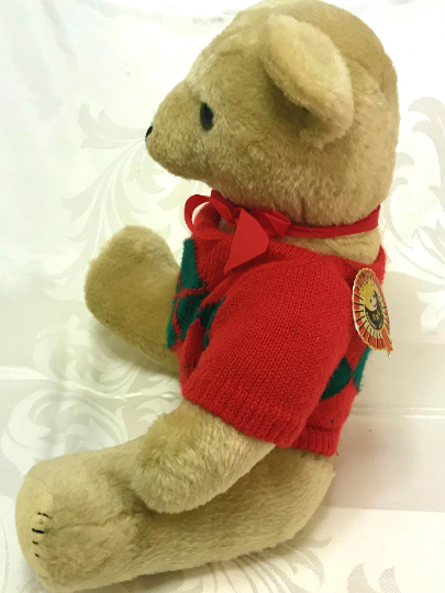 Vintage 16 Wool Teddy Bear Shanghai Doll Factory