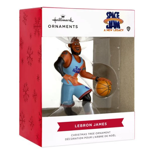 LeBron James, Space Jam 2: A New Legacy - Hallmark Keepsake Ornament 2021