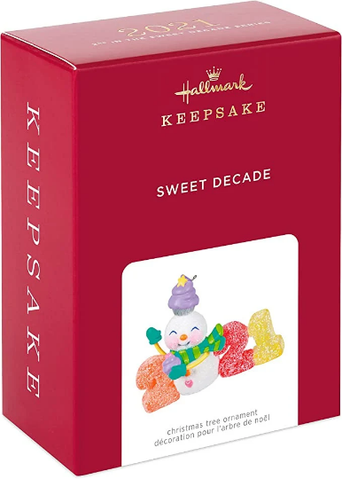 Sweet Decade - Hallmark Keepsake Ornament 2021