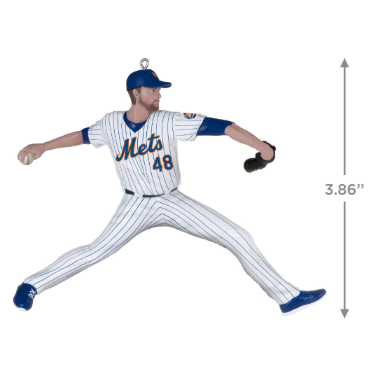 New York Mets Jacob deGrom - Hallmark Keepsake Ornament 2022
