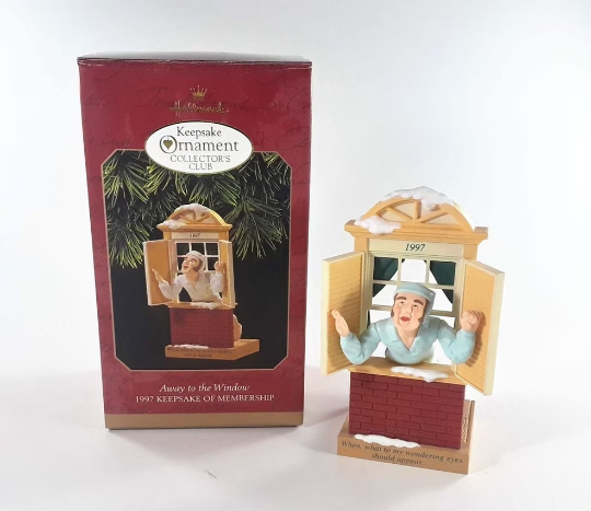 Away to the Window - Hallmark Keepsake Ornament 1997