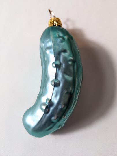 Pickle Retired Old World Christmas Inge Glas Ornament