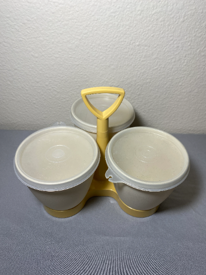 Vintage Tupperware Condiment Set