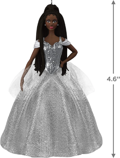 Holiday Barbie 2021 Ornament - Hallmark Keepsake Ornament 2021