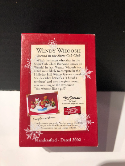 Wendy Whoosh - Hallmark Keepsake Ornament 2002
