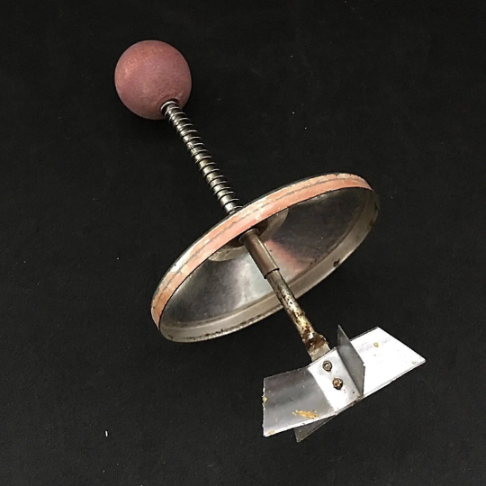 Vintage Anchor Hocking Kitchen Glass Nut Chopper