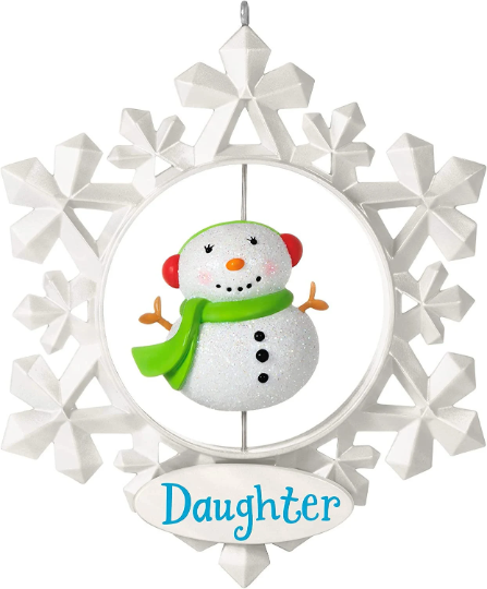 Daughter Snowflake - Hallmark Keepsake Christmas Tree Ornament 2021