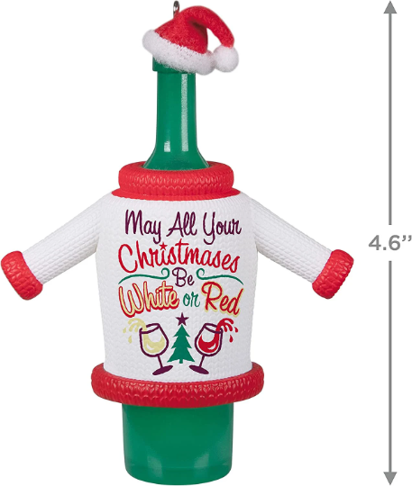 White or Red Christmas - Hallmark Keepsake Ornament 2022