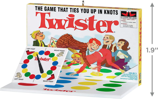 Family Game Night - Twister - Hallmark Keepsake Ornament 2021
