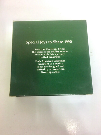 Special Joys to Share - America Greetings Ornament 1990