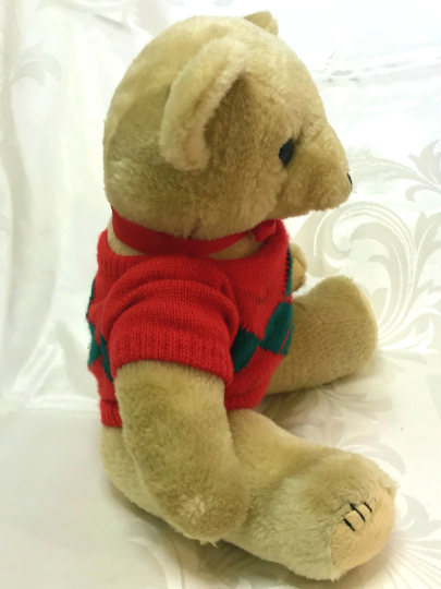 Vintage 16 Wool Teddy Bear Shanghai Doll Factory