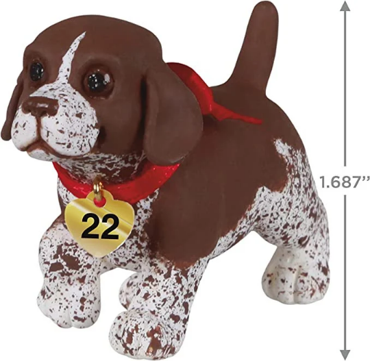 German Shorthaired Pointer - Hallmark Keepsake Ornament 2022