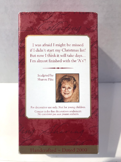 Loggin' On to Santa - Hallmark Keepsake Ornament 2000