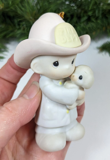 Precious Moments Love Rescued Me Christmas Ornament