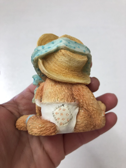 Vintage 1992 Cherished Teddies I'm All Fur You Kitty Figurine