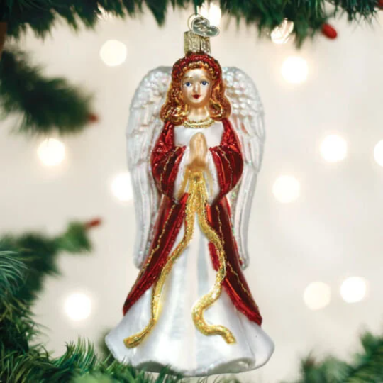 Divinity Angel - Blown Glass Tree Ornament by Old World Christmas