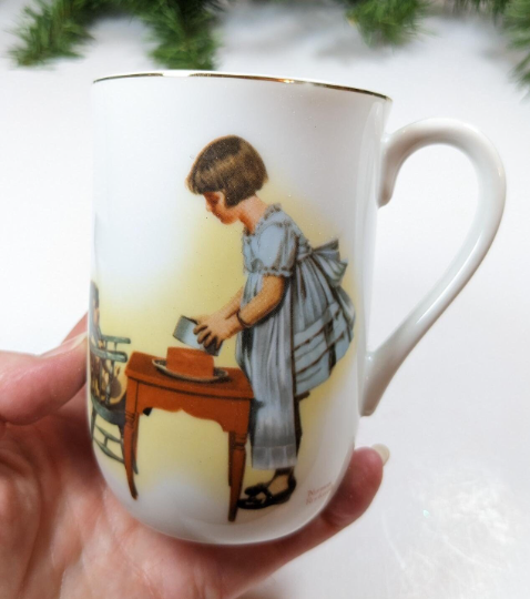 Vintage Norman Rockwell Mugs