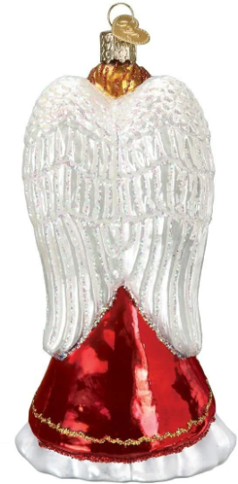 Divinity Angel - Blown Glass Tree Ornament by Old World Christmas